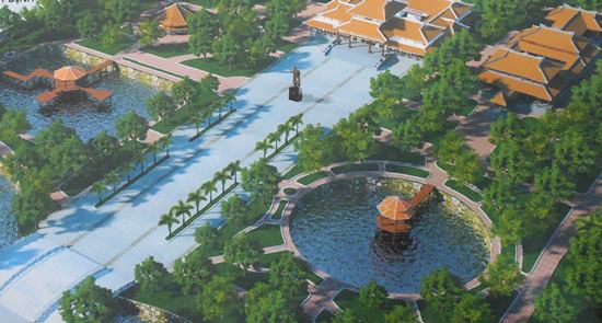 Phối cảnh nâng cấp mở rộng Bảo tàng Quang Trung