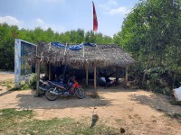 Chốt chặn bảo vệ rừng tại xã Vĩnh An