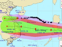 Đường đi của bão số 9