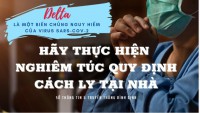 Thực hiện cách ly y tế tại nhà, nơi lưu trú để phòng, chống dịch COVID-19 đối với người tiếp xúc gần với người mắc COVID-19 (F1)