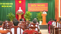 Quang cảnh Hội nghị hưởng ứng Ngày pháp luật nước Cộng hòa xã hội chủ nghĩa Việt Nam