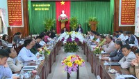 Quang cảnh cuộc họp giao ban đầu năm Quý Mão 2023