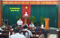 Quang cảnh Hội nghị triển khai kế hoạch phát triển sản xuất hàng hóa gắn với sản phẩm OCOP