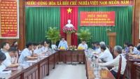 Quang cảnh hội nghị sơ kết sản xuất vụ Đông Xuân 2022 - 2023