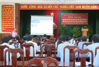 Quang cảnh Hội nghị triển khai, phổ biến các văn bản luật