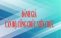 HƯỚNG DẪN: Về việc đánh giá, xếp loại chất lượng đối với cán bộ, công chức, viên chức và người lao động