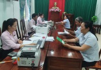 Phòng giao dịch Ngân hàng CSXH huyện Tây Sơn thực hiện tốt chính sách tín dụng ưu đãi, góp phần đảm bảo các chính sách an sinh xã hội tại địa phương