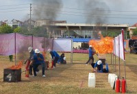 Hội thi nghiệp vụ chữa cháy và cứu nạn, cứu hộ “Tổ liên gia an toàn phòng cháy, chữa cháy”