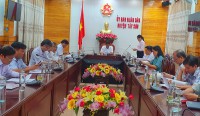 Ban đại diện Hội đồng quản trị Ngân hàng Chính sách xã hội huyện Tây Sơn tổ chức Hội nghị sơ kết hoạt động quý I năm 2024