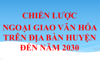 Chiến lược Ngoại giao văn hóa trên địa bàn huyện đến năm 2030