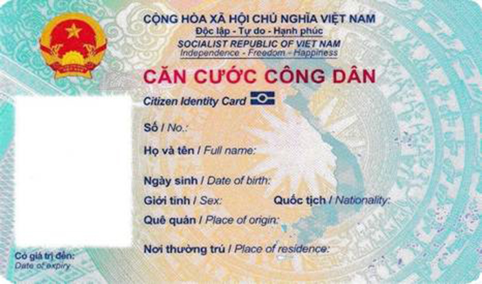 Thông báo về việc cấp thẻ Căn cước công dân