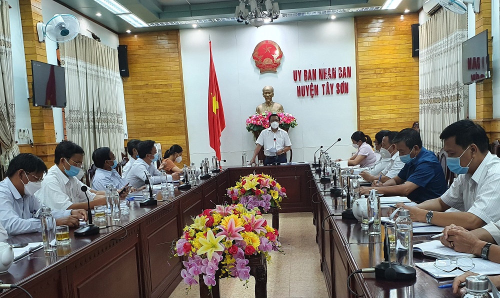 Họp Ban Đại diện Ngân hàng Chính sách xã hội huyện quý I năm 2022