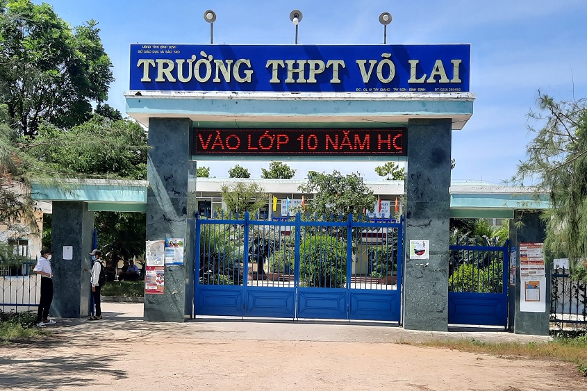 Hội đồng thi Trường THPT Võ Lai